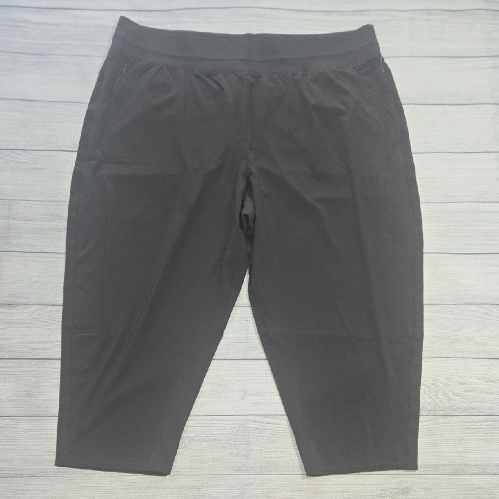Athleta Women's Nolita Slim Tapered Cropped Pants Brown Size 26 NWOT